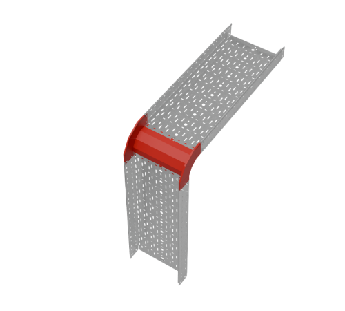 Угол внеш. верт. 90 гр. 100х400 мм "ПЛЮС" HD  VLplus90-100-400 HD   КМ-профиль