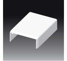 Заглушка LV 40X15 8711 (HB) (Цвет Белый)  8711_HB  Kopos