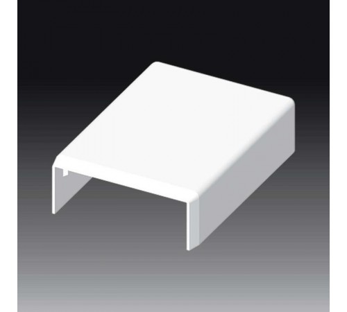 Заглушка LV 40X15 8711 (HB) (Цвет Белый)  8711_HB  Kopos