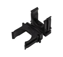 Крепеж-клипса для трубы  25 мм черная (10 шт./уп.)  28-0125-5  Rexant