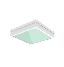 Светильник светодиодный медицинский накладной 295*295*70 расс.закал.стекло 25Вт 4000К IP54 авр. автоном. пост.  V1-C0-00597-20G07-5402540  VARTON