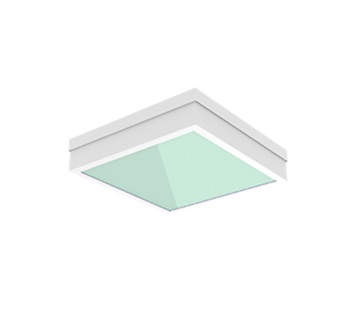 Светильник светодиодный медицинский накладной 295*295*70 расс.закал.стекло 38Вт 4000К IP54 авр. автоном. пост.  V1-C0-00597-20G07-5403840  VARTON