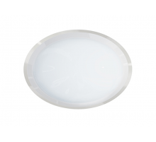 Светильник для ЖКХ пылевлагозащищенный "Таблетка" o220 мм TLE 1xE14 OL 220x160x102мм без ламп IP65 опал  82882  TechnoLux