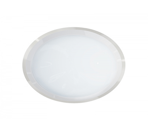 Светильник для ЖКХ пылевлагозащищенный "Таблетка" o220 мм TLE 1xE14 OL 220x160x102мм без ламп IP65 опал  82882  TechnoLux