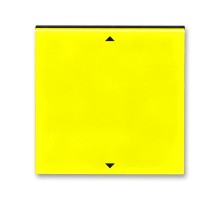 Управляющий элемент Busch-Jalousiecontrol®II ABB Levit с маркировкой жёлтый / дымчатый чёрный  2CHH700110A4064  ABB