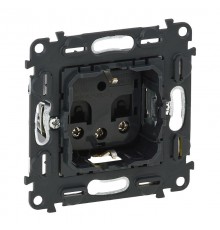 Valena Мех IN'MATIC Розетка с/з, со шторками, с зажимами 6 кв.мм  753028  Legrand