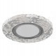 Светильник точечный встраиваемый под лампу, с LED подсветкой CD953 15LED*2835 SMD 4000K, MR16 50W G5.30, "круг", прозрачный  32539  FERON