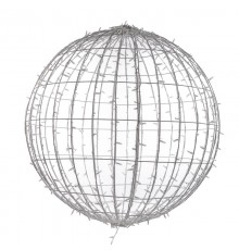 Шар светодиодный 230V, диаметр 120 см, 600 светодиодов,эффект мерцания, цвет теплый белый  501-629  NEON-NIGHT