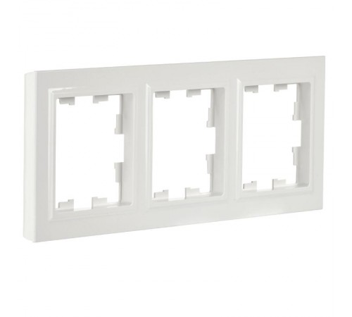 BRITE Рамка 3-ая РУ-3-БрБ белый  BR-M32-K01  IEK