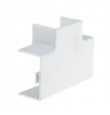 Угол Т-образный (12х12) белый -Plast  t-12-12  EKF
