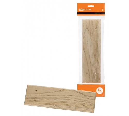 Накладка на бревно деревянная универсальная НБУ 1Пх4 280 мм, сосна  SQ1821-0038  TDM