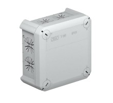 Коробка распределительная T60, 114x114x57 мм, вводы для разгрузки натяжения (T 60 ZE IP30)  2007803  OBO Bettermann