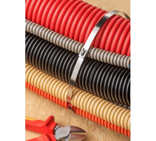 Хомут AISI 316 из нержавеющей стали, 7.9x680 (100 шт.) FlexLock PROximaplc-fl-tss-316-7.9x680EKF