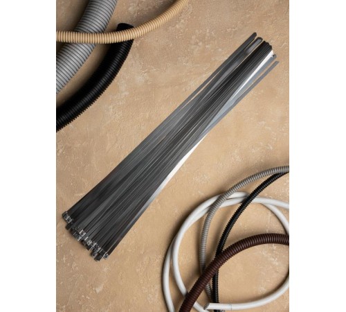 Хомут AISI 316 из нержавеющей стали, 7.9x680 (100 шт.) FlexLock PROximaplc-fl-tss-316-7.9x680EKF