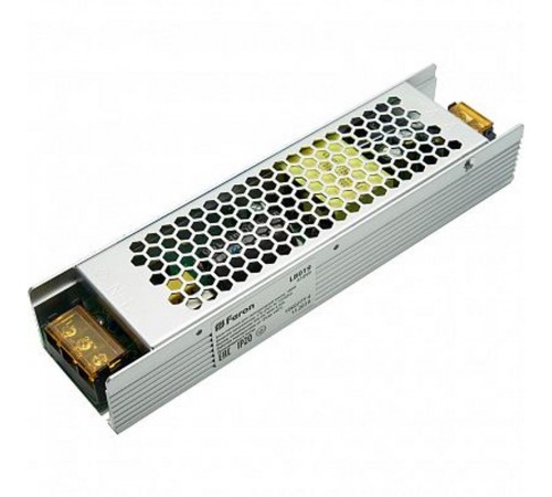 Трансформатор электронный для светодиодной ленты 100W 24V (драйвер), LB019  41059  Feron