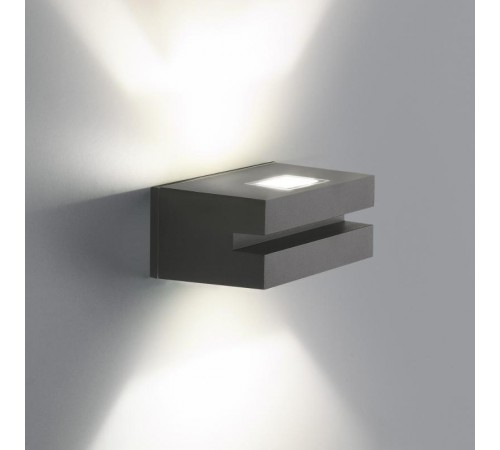 Светильник архитектурный 1611 TECHNO LED алмазный серый NEREY настенный  a035810  Elektrostandard