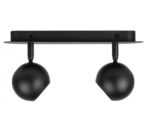 Светильник настенно-потолочный спот OL36-2 BK MR16 GU10 IP20 черный  Б0056370  ЭРА