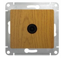 Glossa Дерево Дуб TV Розетка проходная 4DB  GSL000592  SE