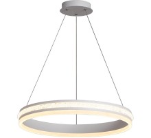 Светильник светодиодный подвесной декоративный 60W, 4200Lum, 4000K, IP20, белый AL5888 SHINNING RING  41699  FERON