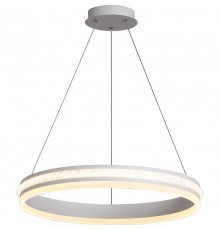 Светильник светодиодный подвесной декоративный 60W, 4200Lum, 4000K, IP20, белый AL5888 SHINNING RING  41699  FERON