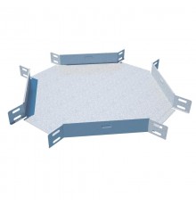 Разветвитель Х-образный 100х100  XD100*100  КМ-профиль