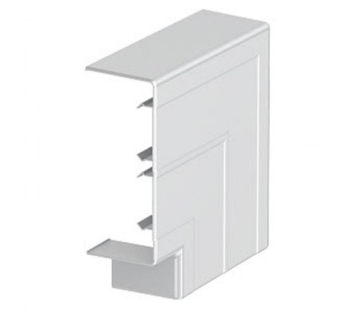 Крышка плоского угла кабельного канала Rapid 45-2 53x130 мм (алюминий) (GK-FH53130AL)  6113274  OBO Bettermann