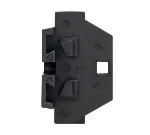 Заглушка для миниклеммы STB-2.5 черная PROxima  ep-stb-m-2.5-black  EKF