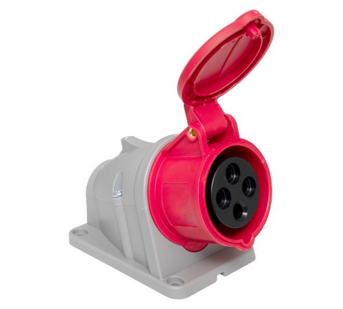 Розетка стационарная наружная 114 3Р+РЕ 16А 380В IP44 EKF PROXIMA  ps-114-16-380-PRO  EKF