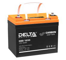 Аккумуляторная батарея проф.серии CGD 1233 12В/33Ач  CGD 1233  DELTA