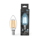 Лампа светодиодная Filament Свеча 13W 1150lm 4100К Е14 LED 1/10/50  103801213  Gauss