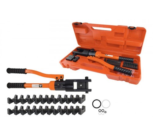 Пресс клещи гидравлические ПГРс-300 с набором матриц (10-300мм2), 12 штук, МастерЭлектрик   SQ1027-0102  TDM