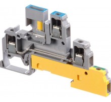 Клемма D4/6.NTLP винт для щитов 4мм.кв.  1SNA110439R2200  TE