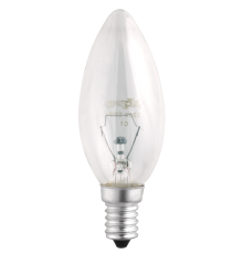 Лампа накаливания ЛОН 60Вт E14 240В B35 clear  3320553  Jazzway