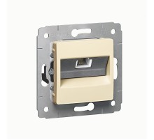 Cariva DIY Розетка RJ11 - 1 вход, слоновая кость  695920  Legrand