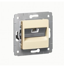Cariva DIY Розетка RJ11 - 1 вход, слоновая кость  695920  Legrand