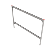 Опорная конструкция для гор. прямоуг. воздуховодов  TECHNORAPTOR 2000х1500 HD  KM-TR-SSHRAD-2000-1500 HD  КМ - профиль