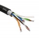 Кабель витая пара F/UTP 4x2x24AWG Cat5e CCA PE OUTDOOR 305м SIMPLE (2/30)  Б0044441  ЭРА