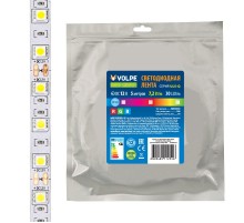 Лента светодиодная RGB ULS-Q210 5050-30LED/m-10mm-IP20-DC12V-7,2W/m-5M-RGB  UL-00004541  Volpe
