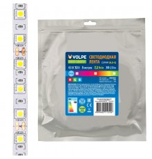 Лента светодиодная RGB ULS-Q210 5050-30LED/m-10mm-IP20-DC12V-7,2W/m-5M-RGB  UL-00004541  Volpe