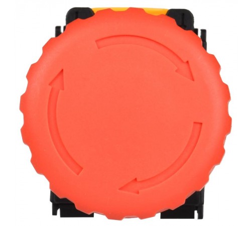 Кнопка "Грибок" поворот. с фикс. 1NO+1NC красная MASTER  MI-BG60-11ZS-3-23-K04  IEK