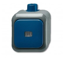 Перекл. 1-кл., проходной, IP66, для открытого монт., для работы в агрессивных средах, серия Busch-Duro 2000 WD  1084-0-0805   2CKA001084A0805  ABB