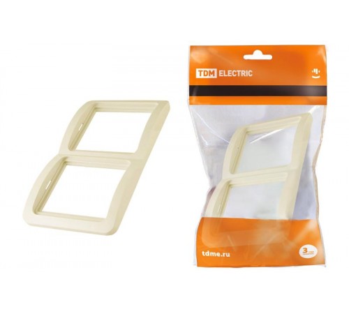 Рамка 2-ая вертикальная сл. кость "Валдай"  SQ1804-0118  TDM