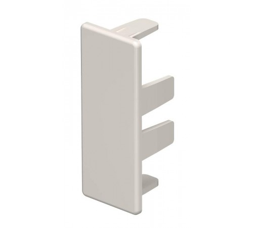 Торцевая заглушка кабельного канала WDK 20x50 мм (ПВХ,кремовый) (WDK HE20050CW)  6153674  OBO Bettermann