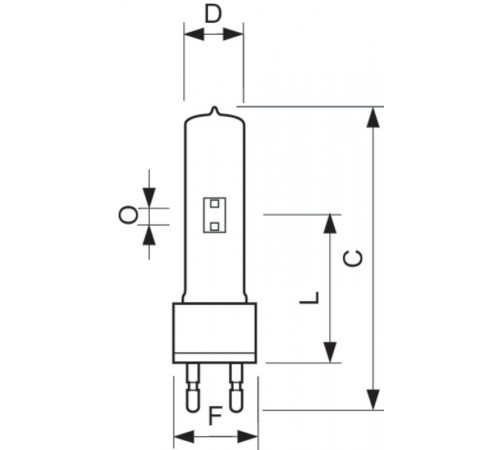 Лампа архитектурная/сценическая MSR 575 HR 1CT/4  928097705115  PHILIPS