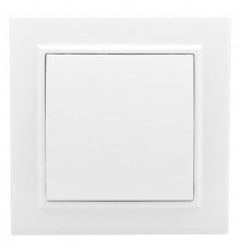 Минск Выключатель 1-клавишный СП проходной, 10А, белый EKF Basic  ERV10-025-10  EKF