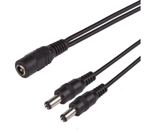 Разветвитель питания на 2 разъема 2,1х5,5 мм  14-0320  REXANT