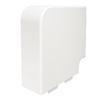 Крышка плоского угла кабельного канала WDK 60x150 мм (ПВХ,белый) (WDK HF60150RW)  6192955  OBO Bettermann