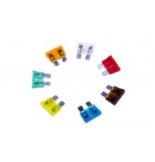 Набор автомобильных предохранителей "стандарт" в пластиковой коробке 100шт.  80-7024  REXANT