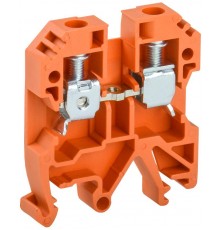 Клемма винтовая КВИ-6мм2 оранжевая  YZN30-006-K09  IEK