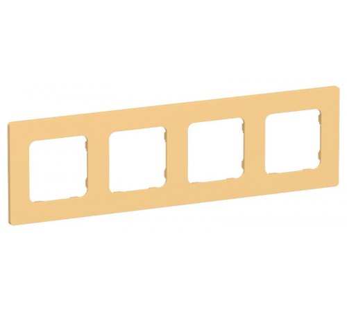 FLITE Classic Рамка 4-ая РУ-4-К-ФлЗ золотарникIEK  FI-M42-32-20-K90  IEK